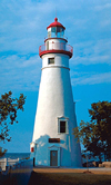 Marblehead Lighthouse at the entrance to Sandusky Bay. Click for a larger image.